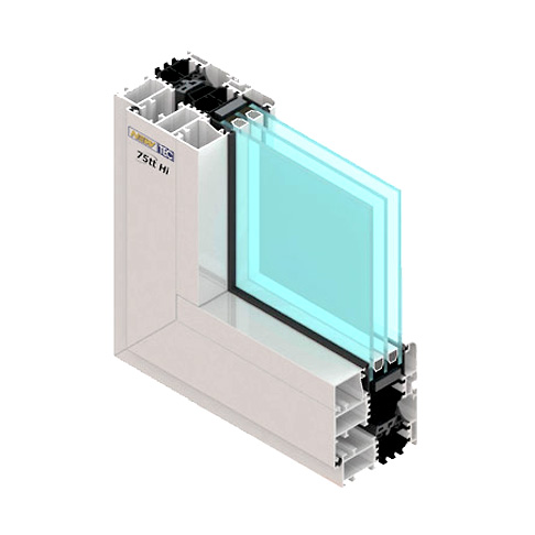 Алюминиевые двери NEWTEC в Климовске